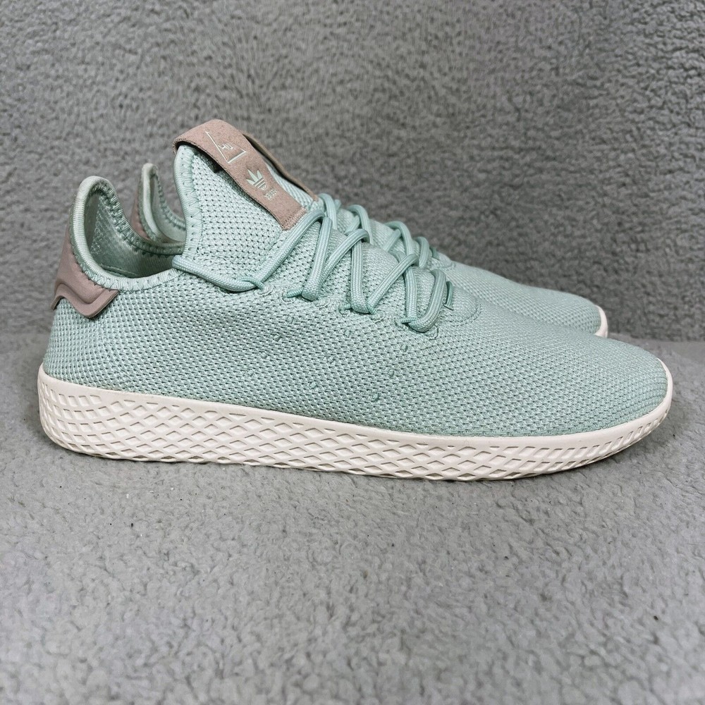 Adidas x Pharrell Williams Tennis HU Mens Size 8.5 Sneakers Shoes Ash Green